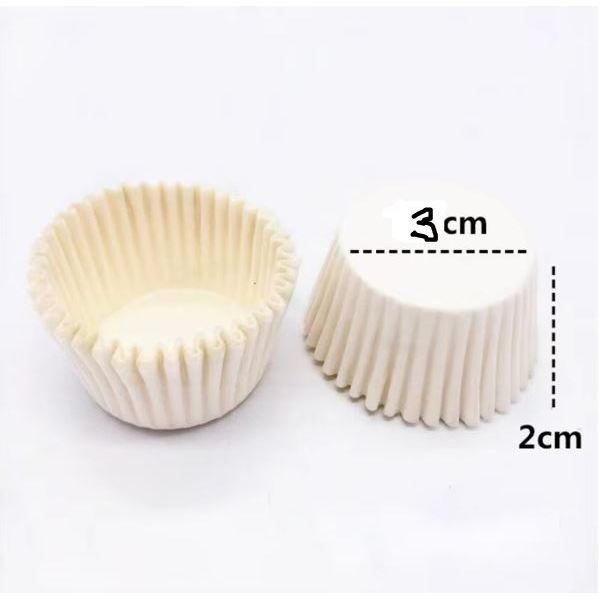 100Pcs/Lot Pure White Cupcake Liners Food Grade Paper Cup Cake Baking Cup Muffin Kitchen Cupcake Cases Cake Molds(2546L) - Image 12