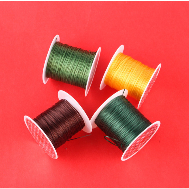 10Meters 0.6mm Elastic Thread Round Crystal Line Nylon Rubber Stretchy Cord Elastic Rope forJewelry DIY(3149L) - Image 3