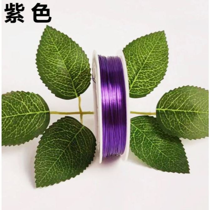 0.4mm Metal Wire Craft Wire Thin 50m Roll Copper Wire Roll Jewellery Wire Bead Wire Painted Wire for Crafts(3122L) - Image 6