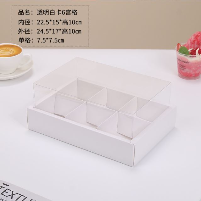 6/9/12 Food Catering Window Sandwich Cake Nuts Lunch Box Picnic Tray Disposable Cheese Platter TAKEAWAY 野餐盒(3029L) - Image 13