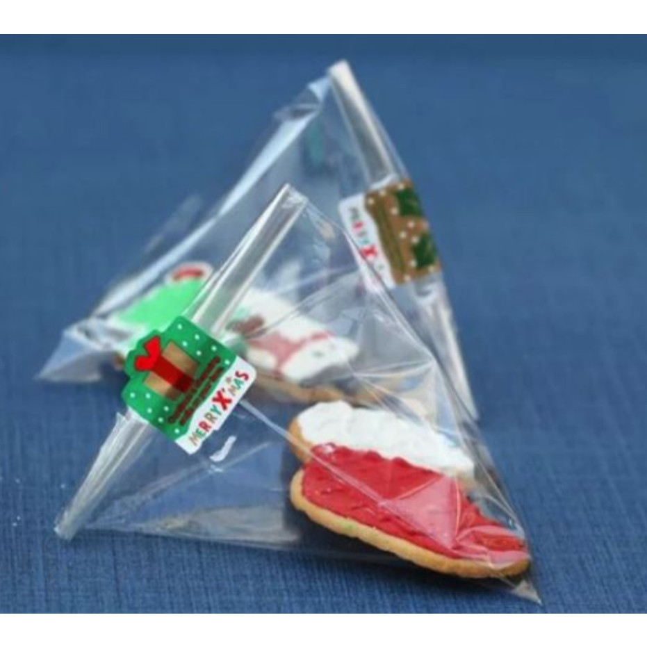 100pcs/pack Cake Pop Lollipop OPP Packing Bags Baking Chocolate Pop Pack Bags Sets Plastic Clear Cake Tools糖果塑料袋子(2093L) - Image 5