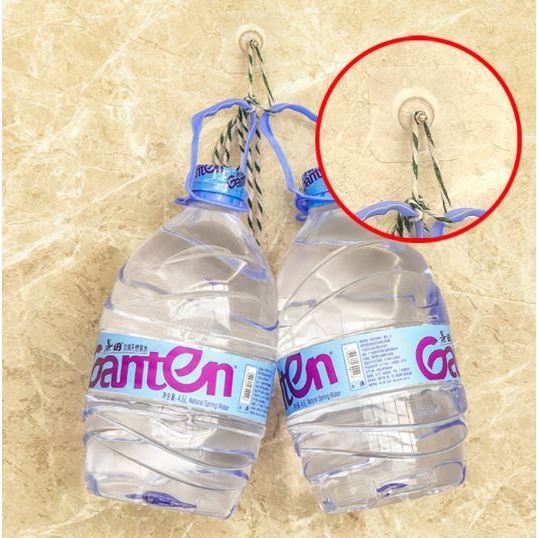 Self-Adhesive Hook Strong Adhesive Picture Frame Nails Hooks Transparent Seamless Wall Hangers Hanging Clock Wall(3105L) - Image 5