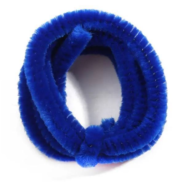 100pcs/lot Kids Creative Colorful Glitter Plush Bend Soft Felt Strip DIY Chenille Sticks Craft Educational Toy (3123L) - Image 14