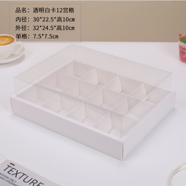 6/9/12 Food Catering Window Sandwich Cake Nuts Lunch Box Picnic Tray Disposable Cheese Platter TAKEAWAY 野餐盒(3029L) - Image 9