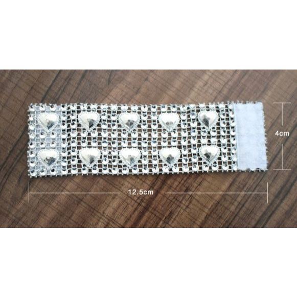 1pcs Diamond Hollow Napkin Buckle Curtain Clips Strap Out Tie Rope Weaving Holdback Crystal Tieback Curtain Decor(3063L) - Image 6