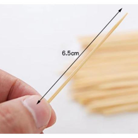 100pcs/Bag Bamboo Toothpick Disposable Natural Toothpick Family Restaurant Accessories Fruit Single Tooth Stick(3116L) - Image 7