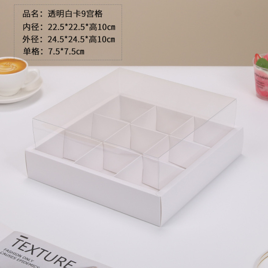 6/9/12 Food Catering Window Sandwich Cake Nuts Lunch Box Picnic Tray Disposable Cheese Platter TAKEAWAY 野餐盒(3029L) - Image 15