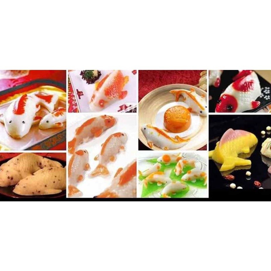3D Koi Fish Shape Plastic Cake Chocolate Jelly Sugarcraft Rice Mold DIY Cake Decorating Moulds Baking Tool Kitche(2364L) - Image 9