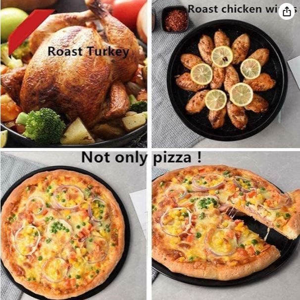 6/7/9inch Baking Trays, Home Pizza Casserole Dish Cake Baking Biscuit Baking Mould Easy to Clean (3111L) - Image 7