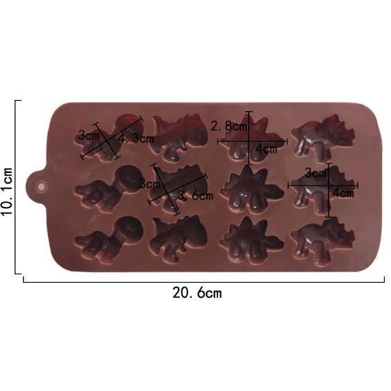 15 & 12 Flower Chocolate Silicone Mold Ice Cube Tray Jelly Pudding Baking Mould Cake Decoration Cupcake Topper (3023L) - Image 8