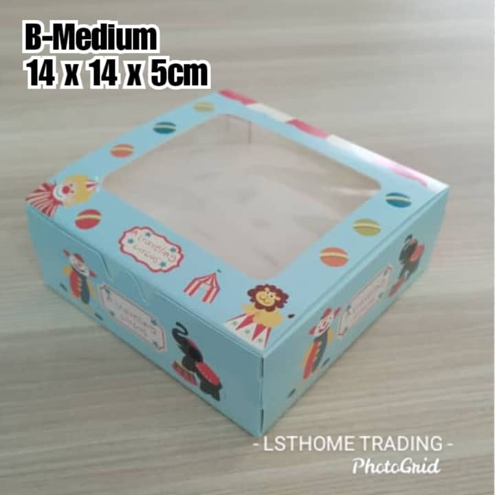 Kraft Paper Boxes For Packaging Cupcake Pink Window Flower Gift Wedding Bags For Cake Candy Cookies Toy Party (3151L) - Image 15