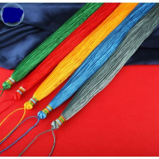 Beautiful Solid Color Tassels 33cm Super Long Polyester Thread Decorative Tassels DIY Handicrafts Apparels (3071L) - Image 3