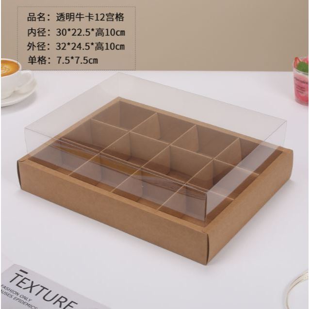 6/9/12 Food Catering Window Sandwich Cake Nuts Lunch Box Picnic Tray Disposable Cheese Platter TAKEAWAY 野餐盒(3029L) - Image 7
