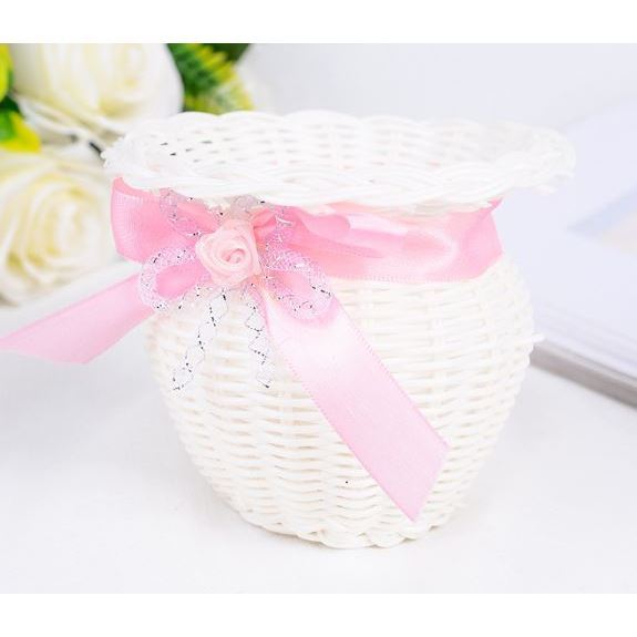 Rustic Basket Mini Baskets Tiny Baskets Party Favors Tiny Woven Basket Flower Baskets Mini Flower Basket (3061L) - Image 10