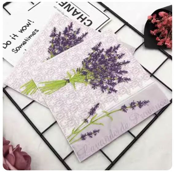 20pcs 33x33cm Square Paper Plant Leaves Printed Tissue Disposable Napkins Festival Wedding Birthday Party Deco(3120L) - Image 20