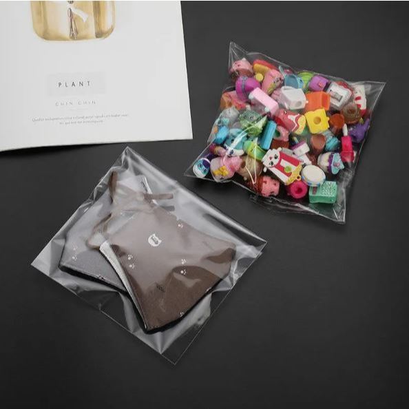 100pcs Transparent Self-sealing Jewelry Accessories Candy OPP Self-adhesive Bag Packaging Resealable Gift (3160L) - Image 2