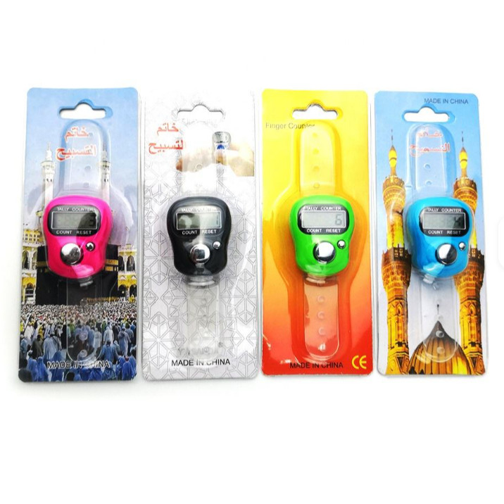 Exquisite Best Islamic Gift Electronic Tasbih Counter Digital LED Finger Ring Tasbeeh Counter Tally Counter (3167L) - Image 6