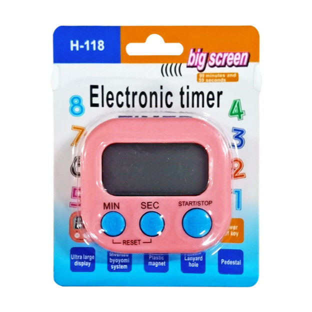 1 Pack Multi-Function Timer Kitchen Baking Large-Screen Digital Reminder Positive Countdown Electronic Timer Alarm(3168L - Image 11