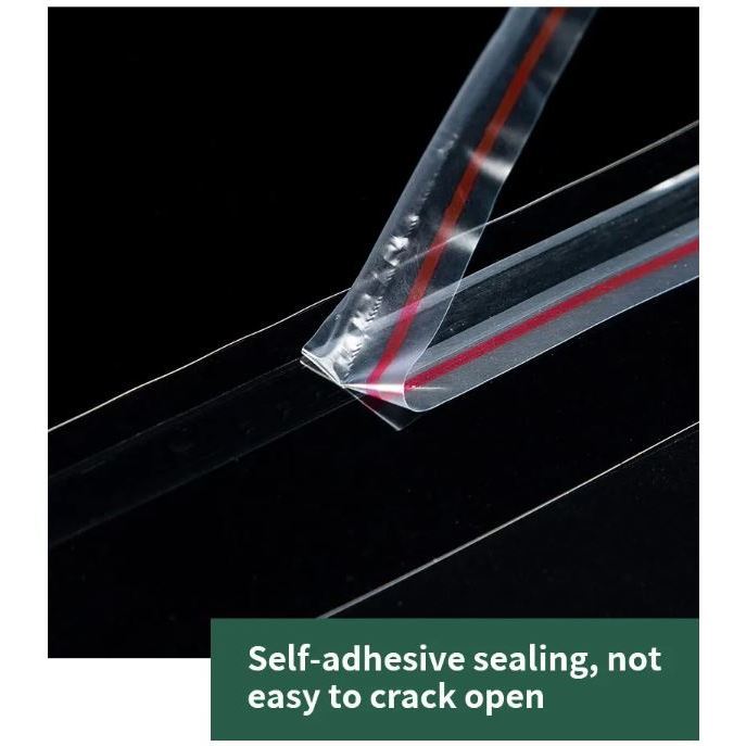 100pcs Transparent Self-sealing Jewelry Accessories Candy OPP Self-adhesive Bag Packaging Resealable Gift (3160L) - Image 4