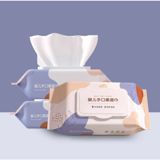 1PACK Baby Wipes 80 Count - Gentle Cleansing Wipes for Hands & Mouthack (3172L) - Image 3