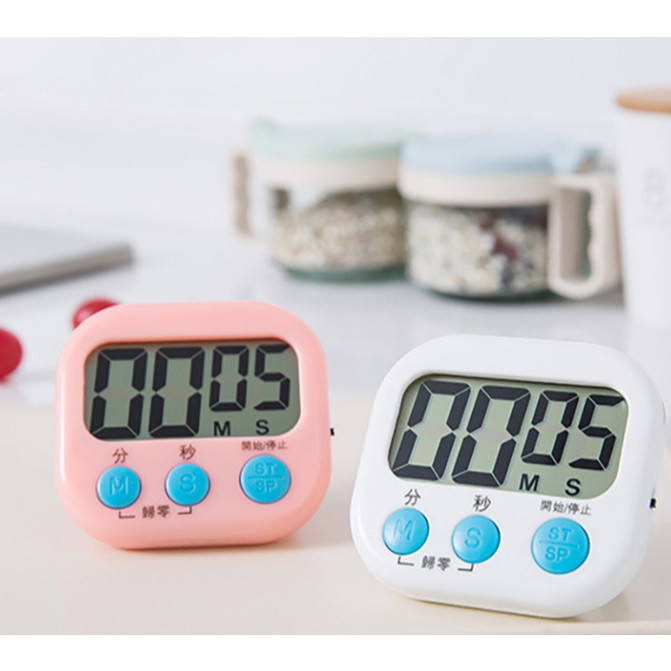 1 Pack Multi-Function Timer Kitchen Baking Large-Screen Digital Reminder Positive Countdown Electronic Timer Alarm(3168L - Image 3