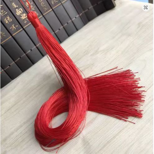 Bookmark Tassel Hanging Tassel with Silver Cap Colored Beads High Quality Beauty Decoration DIY Jewelry Craft (2730L) - Image 13