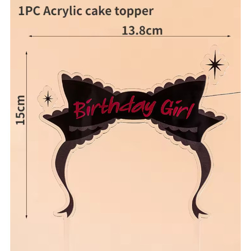 Sanrio Kuromi Cake Topper Cute Cartoon Cupcake Decoration Anime Party Dessert Decor Mini Model Kid Birthday Party(3166L) - Image 8