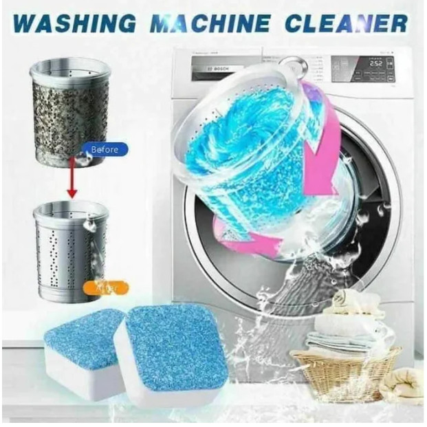 10pcs Tablets Washing Machine Cleaning Effervescent Detergent for Deep Cleaning Laundry Appliances (3175L) - Image 6