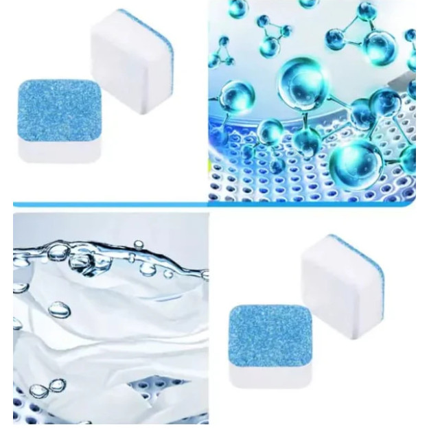 10pcs Tablets Washing Machine Cleaning Effervescent Detergent for Deep Cleaning Laundry Appliances (3175L) - Image 7
