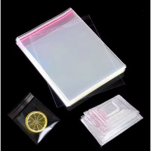 100pcs Transparent Self-sealing Jewelry Accessories Candy OPP Self-adhesive Bag Packaging Resealable Gift (3160L)