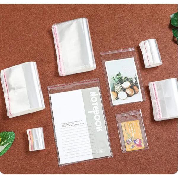 100pcs Transparent Self-sealing Jewelry Accessories Candy OPP Self-adhesive Bag Packaging Resealable Gift (3160L) - Image 5