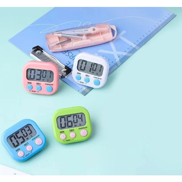 1 Pack Multi-Function Timer Kitchen Baking Large-Screen Digital Reminder Positive Countdown Electronic Timer Alarm(3168L - Image 2