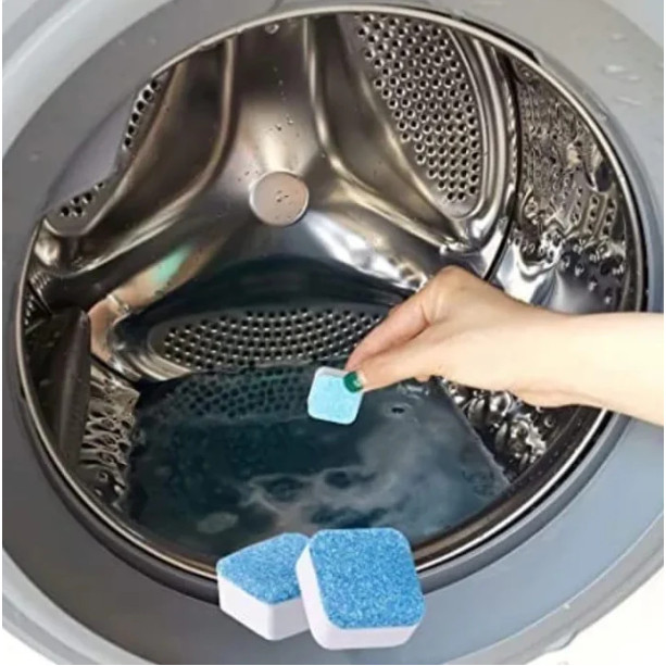 10pcs Tablets Washing Machine Cleaning Effervescent Detergent for Deep Cleaning Laundry Appliances (3175L) - Image 8