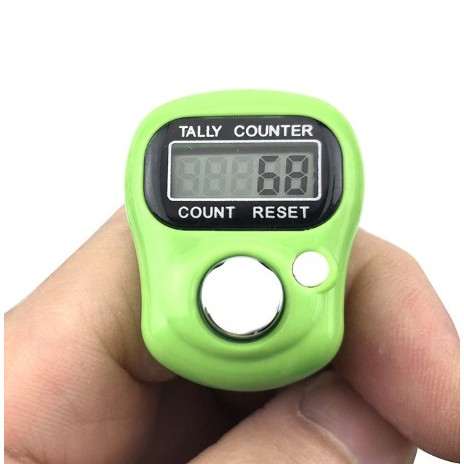 Exquisite Best Islamic Gift Electronic Tasbih Counter Digital LED Finger Ring Tasbeeh Counter Tally Counter (3167L) - Image 5