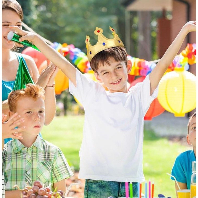 2pc Crown Birthday Hat Birthday Crown Hat Kids and Adult Party Hat Party Crown Hat for Birthday Celebration(1974L) - Image 4