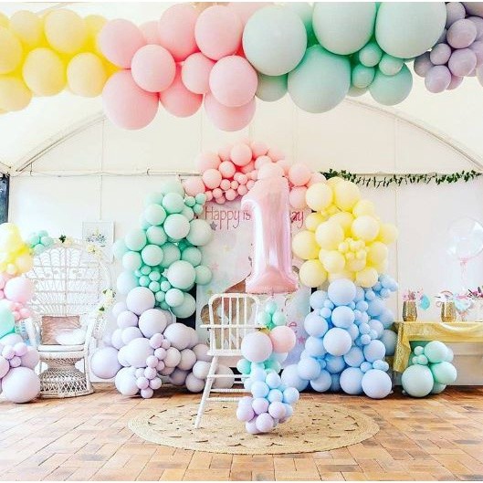 1pc 5 Inch Macarons Color Pastel Candy Balloons Latex Round Helium Balloons For Birthday(2078L)