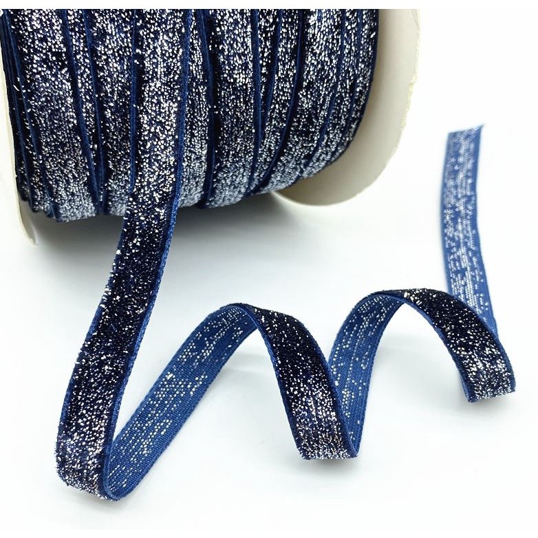 10mm Gold and Silver Wire Velvet Ribbon Wedding Party Decoration Handmade Ribbon Gift Wrapping Hair 葱绒头饰闪亮织带(2074L) - Image 20