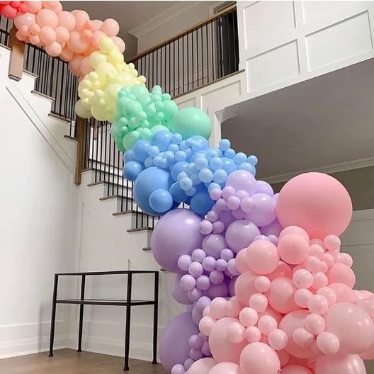 1pc 5 Inch Macarons Color Pastel Candy Balloons Latex Round Helium Balloons For Birthday(2078L) - Image 5