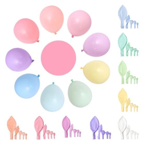 1pc 5 Inch Macarons Color Pastel Candy Balloons Latex Round Helium Balloons For Birthday(2078L) - Image 9