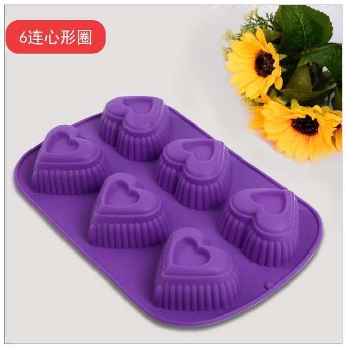 Cake Mousse Mold Silicone Baking Pan Ice Cube Tray Chocolate Candy Jelly Ice Cube Muffin Handmade硅胶模具(2178L) - Image 10