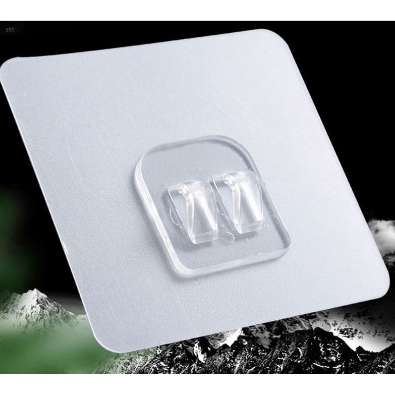 Wall Adhesive Hooks Transparent Wire Shelf Rack Hook Wall Mount Free Punch Kitchen Bathroom Non Trace Stickers(2164L) - Image 13