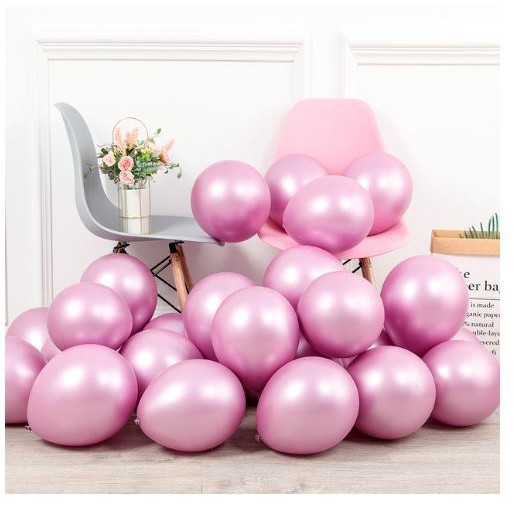 10Pcs 10Inch 1.8g Latex Balloon Pearlescent Metallic Balloon for Birthday Party Wedding Decoration (2102L) - Image 7