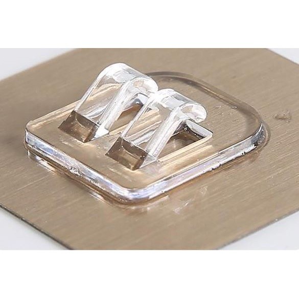 Wall Adhesive Hooks Transparent Wire Shelf Rack Hook Wall Mount Free Punch Kitchen Bathroom Non Trace Stickers(2164L) - Image 3