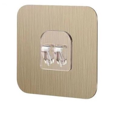 Wall Adhesive Hooks Transparent Wire Shelf Rack Hook Wall Mount Free Punch Kitchen Bathroom Non Trace Stickers(2164L) - Image 11