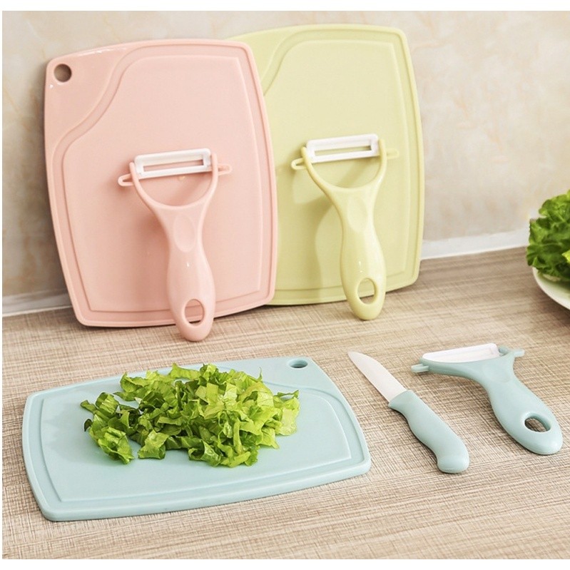 Kitchen Ceramic Knives, Fruits, Vegetables, Peeling Knives, Fruit Knives, Kitchen Knives, Three-Piece Sets陶瓷刀三件套(2197L)