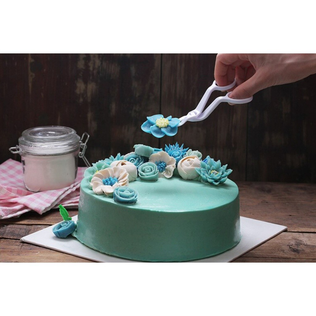 1Pc Flower Scissor Lifter Fondant Cream Transfer Baking Pastry Kitchen 裱花剪(2183L) - Image 8