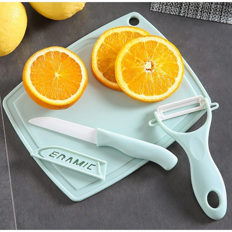 Kitchen Ceramic Knives, Fruits, Vegetables, Peeling Knives, Fruit Knives, Kitchen Knives, Three-Piece Sets陶瓷刀三件套(2197L) - Image 8