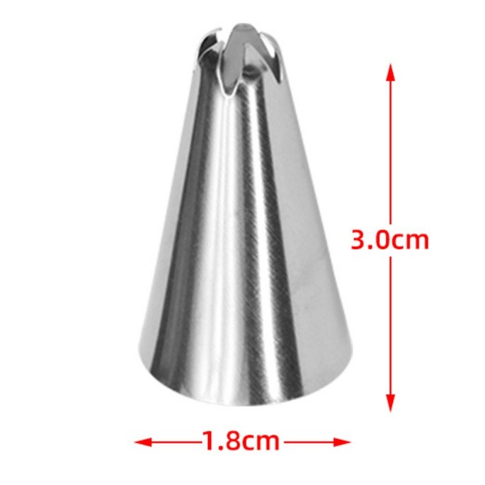 Stainless Steel Decorating Nozzles Icing Tube Pastry Tips Fondant Cake Decorating Sugarcraft Tools Bakeware裱花嘴(2187L) - Image 6