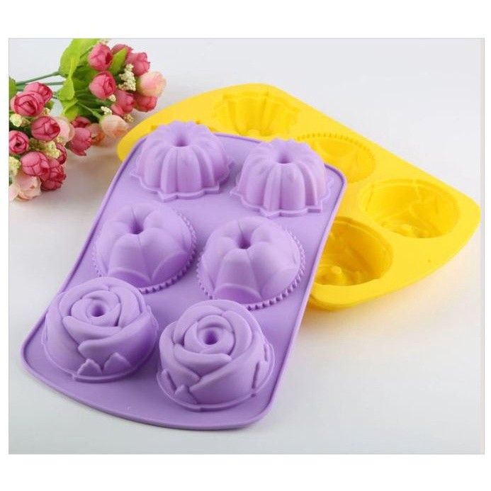 Cake Mousse Mold Silicone Baking Pan Ice Cube Tray Chocolate Candy Jelly Ice Cube Muffin Handmade硅胶模具(2178L) - Image 6
