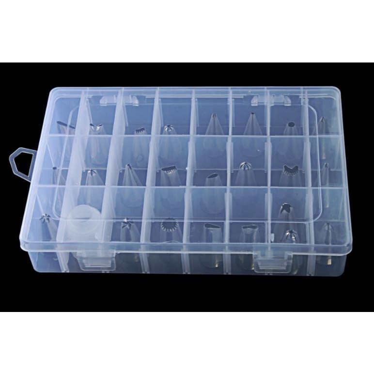 24 Heads Plastic Boxed Stainless Steel Framing Nozzle Set Converter Framing Bag (2370L) - Image 4